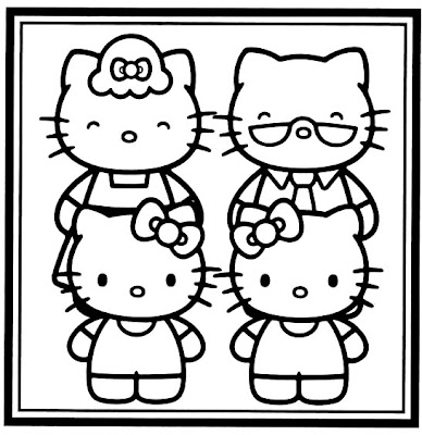  Kitty Coloring Sheets on Here Is Hello Kitty Dressed As A Ballerina For You To Color In With