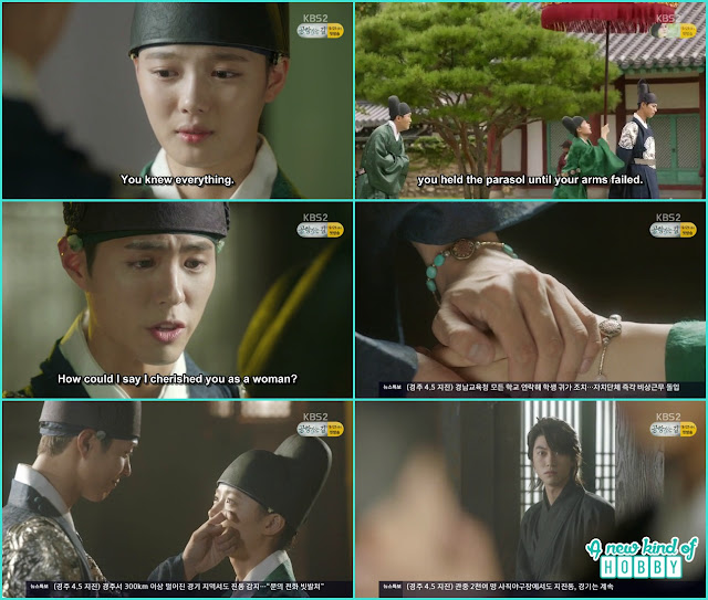  crown prince told ra on he already knew the truth from some time and don't want to reveal that she is a girl - Love In The Moonlight - Episode 9 Review
