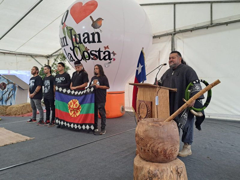 San Juan de la Costa dio el vamos al IX Festival de Pueblos Originarios