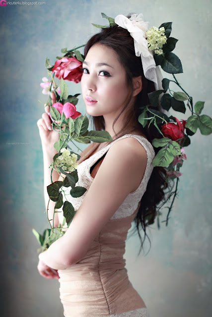4 Beautiful Ju Da Ha in Laced Mini Dress-very cute asian girl-girlcute4u.blogspot.com