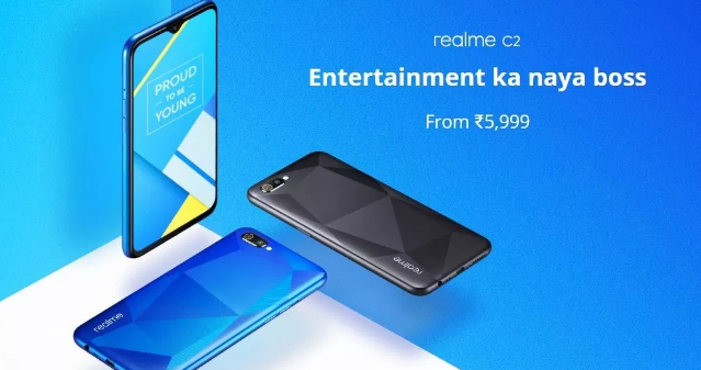 REALME C2 come with DUAL CAM AND HELIO P22 4000MAH BATTERY