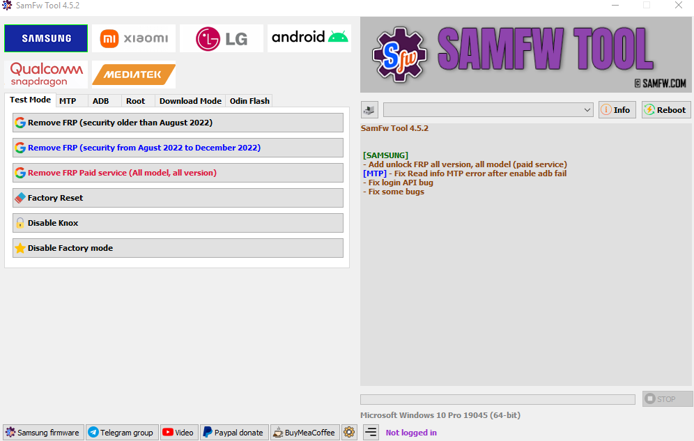 Samfw Tool 4.7.1.