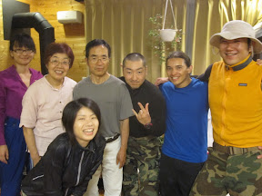 Climbing team and Miho's parents!! :D