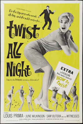 Twist All Night (aka The Continental Twist) (1961, USA) movie poster