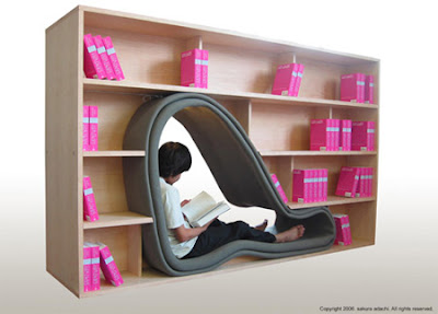 modernshelves29 Rak Buku yang Unik