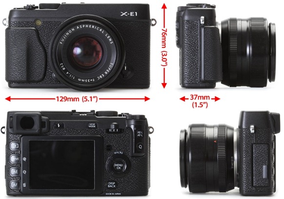 fujifilm x-e1 ราคา และ สเปค 2