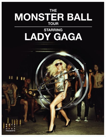 Concert: Lady Gaga/ The Monster Ball Tour Place: Oslo Spektrum