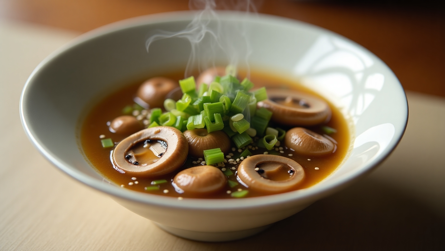 Sopa Miso con Setas Shiitake: Receta Japonesa Tradicional