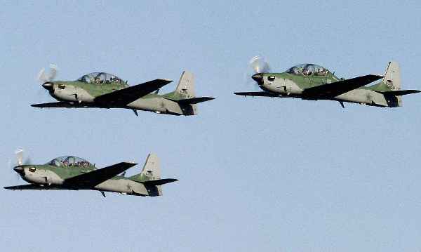 Pesawat Super Tucano Indonesia