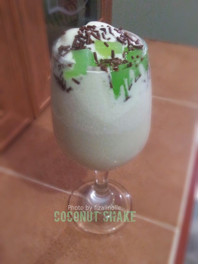 Resepi Coconut Shake Mudah Dan Sedap