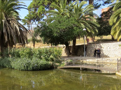 Lago en el Parque de Can Mercader