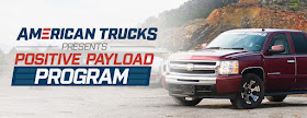 Banner for American Trucks Positive Payload Program