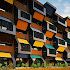 Housing Complex Honeycomb Modular architecture | Apartments