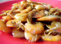 resep tumis udang saus sambal