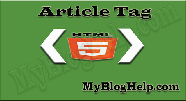 article-tag-in-html5