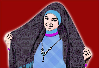 Abg Trend Model Hijab Jilbab Bulan Ramadhan  2013