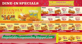 Free Printable Popeyes Chicken Coupons