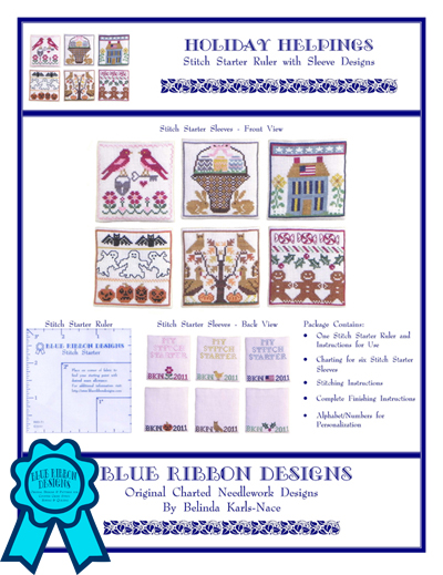 Stitch Starter Ruler ©Copyright 2021 Belinda Karls-Nace/Blue Ribbon Designs, LLC http://www.blueribbondesigns.blogspot.com