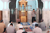 Diprogram Safari Jumat, Kapolres Soppeng Serap Aspirasi Jamaah Masjid Al-Mujahidin