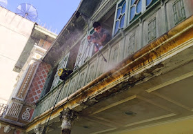Casa da Memória ganha limpeza da fachada e cuidados especiais