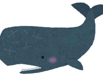 可愛い くじら イラスト 524676