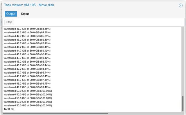 Migrasi Container dan VM Proxmox ke Disk Storage Lain