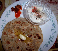 Stuffed Paratha by Manasi