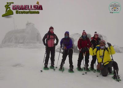 Circo de Peñalara con Raquetas de Nieve