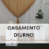 Casamento Diurno Com Decoração Dourada e Branca