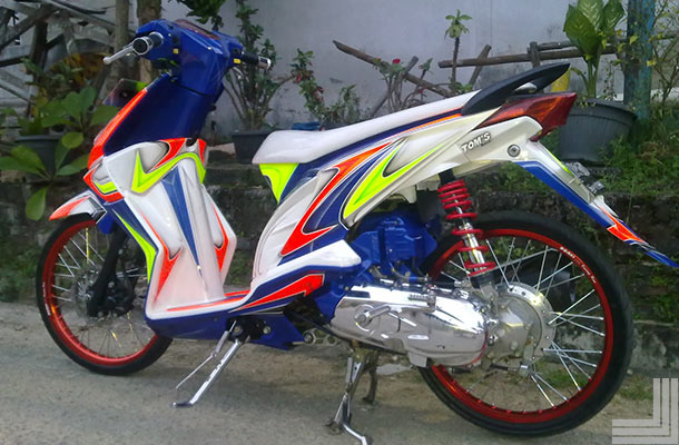 20+ Gambar Modifikasi Motor Honda Beat Standar - Kumpulan 