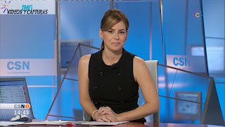 SUSANA RUIZ, Jersey sin mangas negro, Marcando, Guapisima (21.11.10)