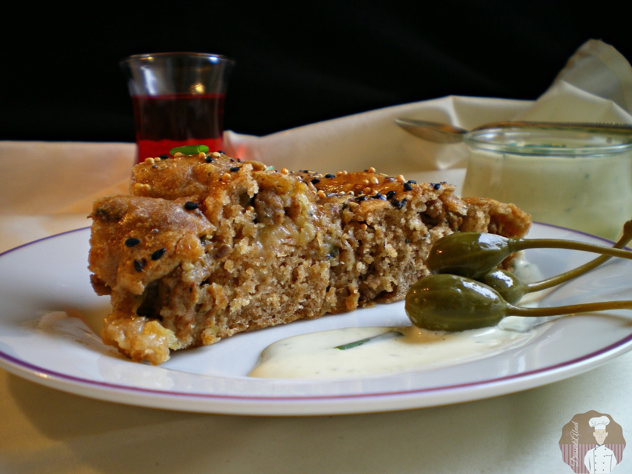 Porción de Börek con harina de espelta