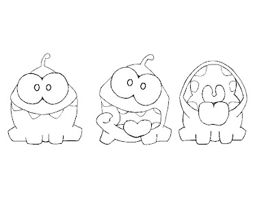 #4 Cut The Rope Coloring Page