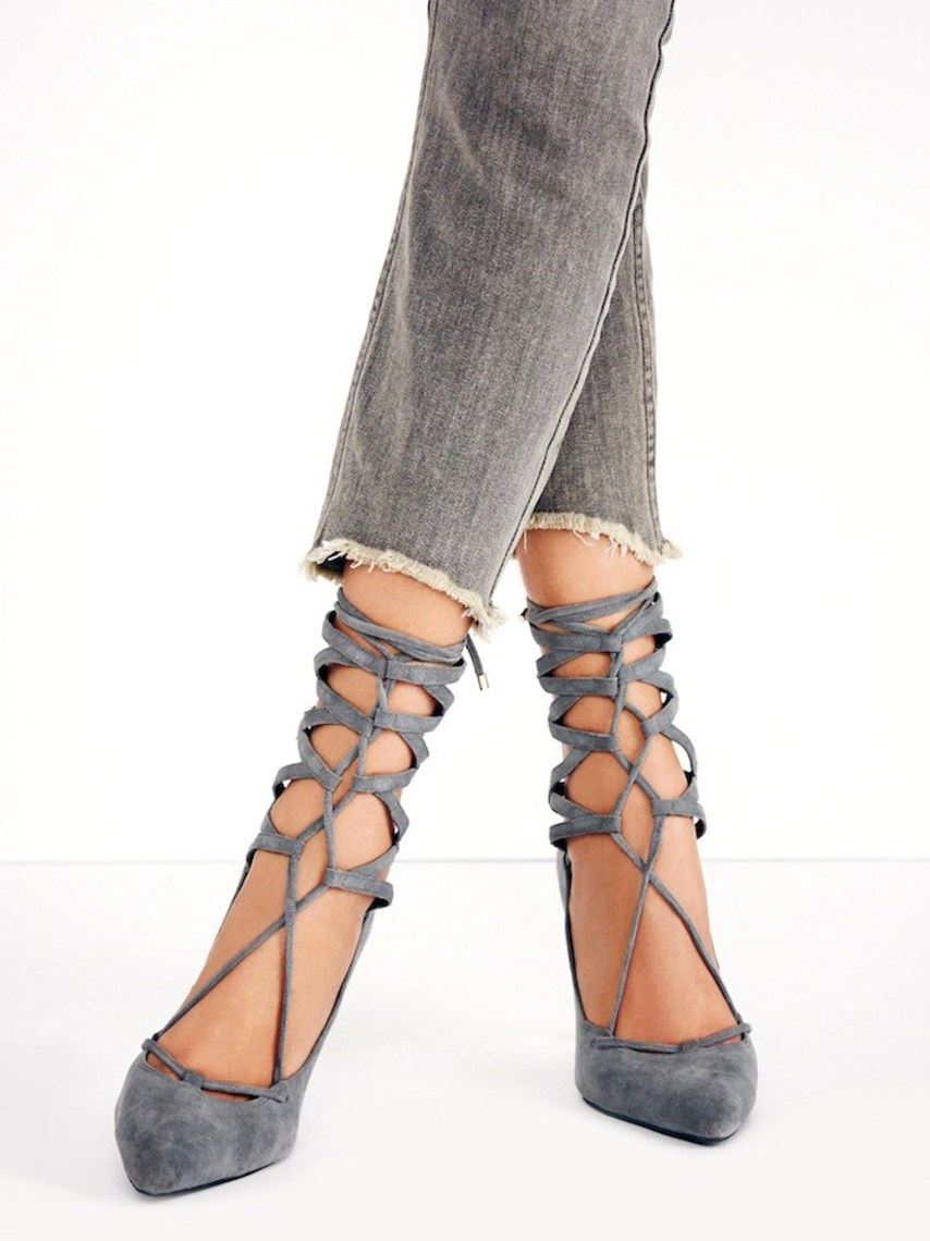 Lace Up Strappy Heels - Lace Up Heels Missguided