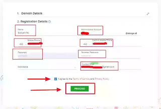 Cara membuat nama email dari custom domain blogger