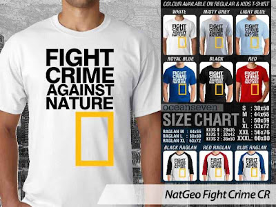 T shirt National Geographic Fight Crime 