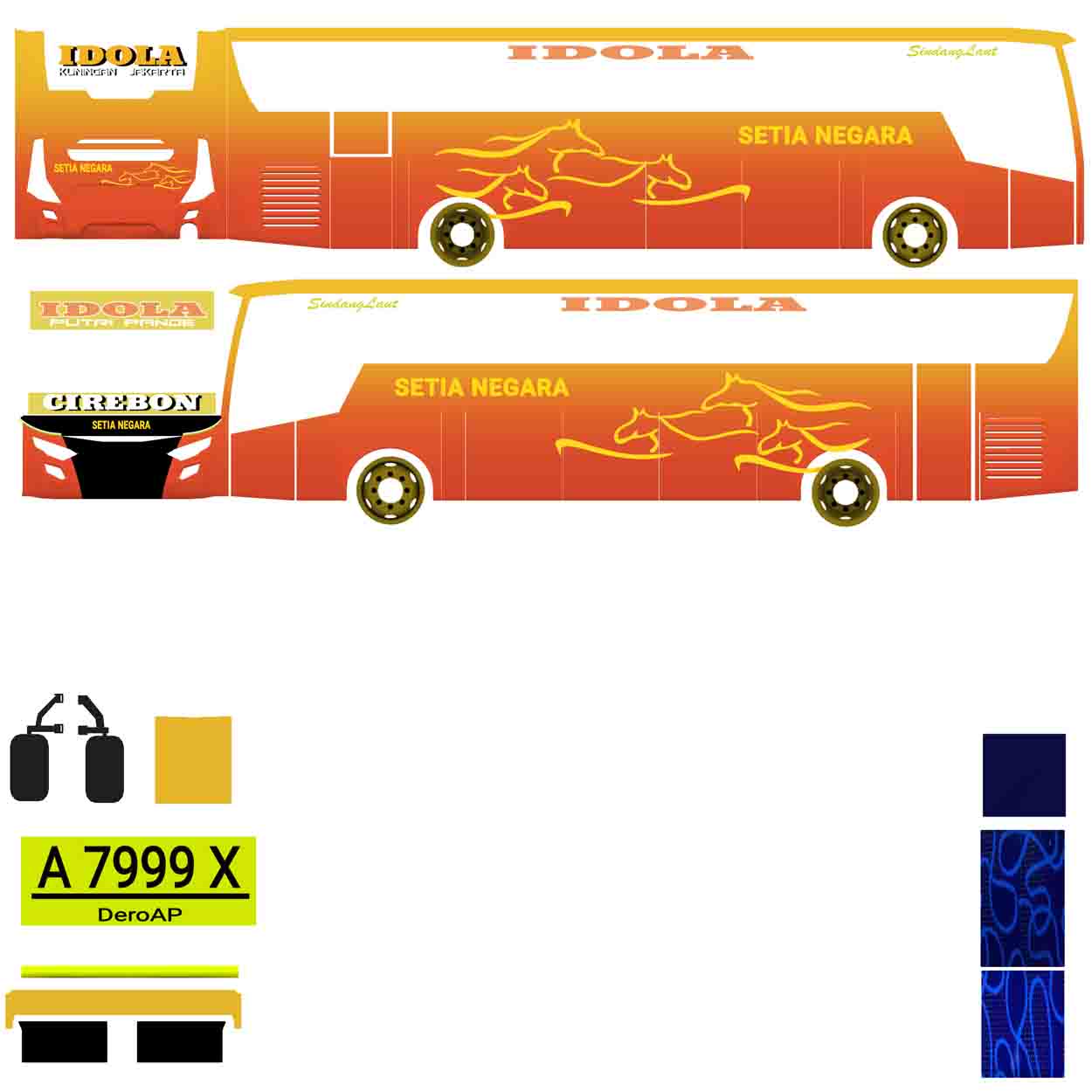 mod bussid setia negara batik