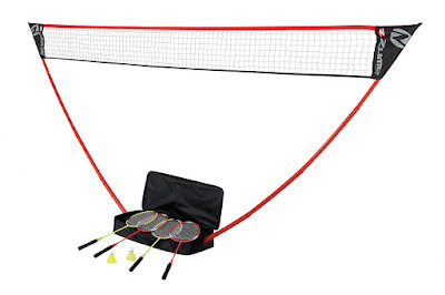 This Instant And Portable Badminton Court No Need Tools Or Stakes To Sets It Up