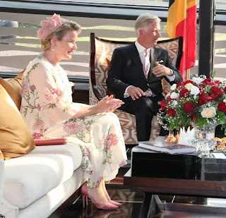 Queen Mathilde of Belgium Congo Tour