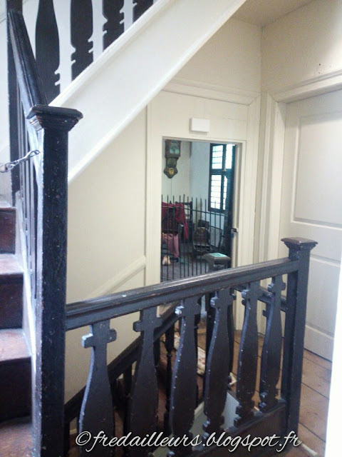 New York, Van Cortlandt House escalier esclaves