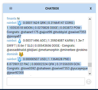 Bleutrade chat faucet