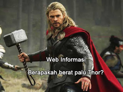 Palu Thor Marvel