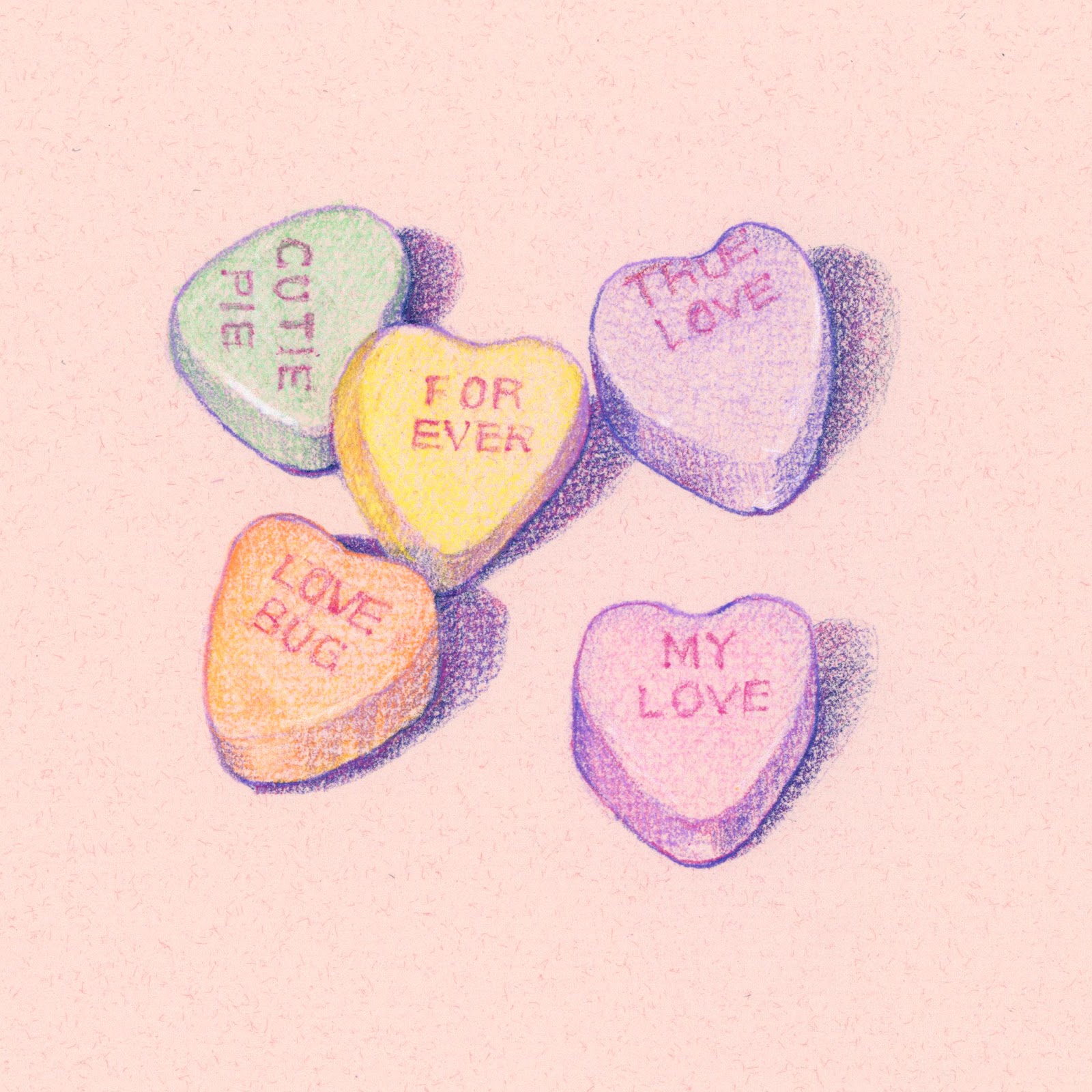 Valentine Candy Hearts. Valentine Heart Candy Generator. View Original ...