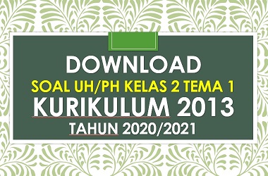 RPP 1 Lembar Kelas 2 Semester 1 Tema 1 Subtema 2 K13 Revisi 2020