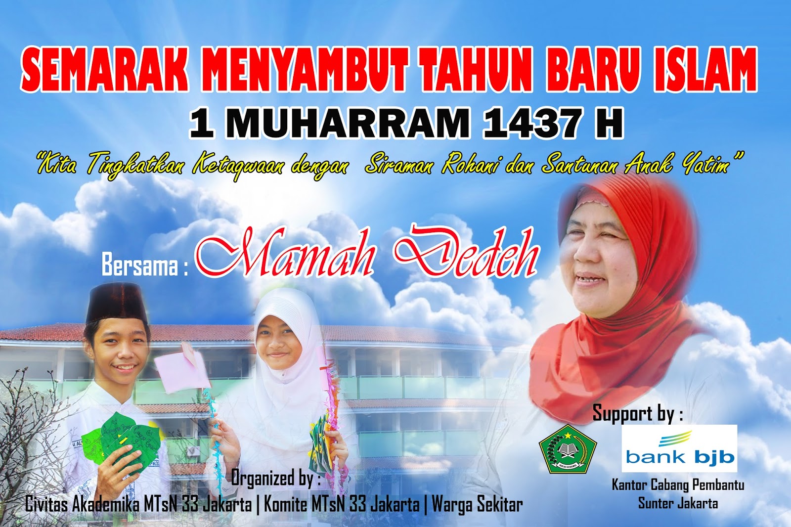 GEBYAR SEMARAK MENYAMBUT TAHUN BARU ISLAM ~ Berita MTsN 33 