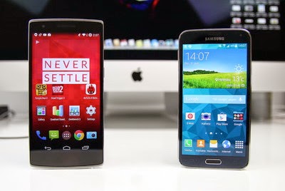 Perbandingan OnePlus One dan Samsung Galaxy S5