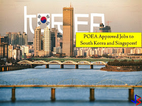 Looking for opportunities to work abroad? Here is your chance to work in South Korea or Singapore this year! The following are job orders from Philippine Overseas Employment Administration (POEA) to Singapore and South Korea this month of August 2018!  South Korea is hiring for Filipino workers particularly acrobats, engineer, inspector, surveyor, technicians, and singers while Singapore is looking for hundreds of domestic workers, teachers, singer, keyboardist, drummer, bassist, nurses, and musicians!  Please reminded that jbsolis.com is not a recruitment agency, and all information in this article is taken from POEA job posting sites and posted here for easier public access.   The contact information of recruitment agencies is also listed. Just click your desired jobs to view the recruiter's info where you can ask a further question and send your application. Any transaction entered with the following recruitment agencies is at applicants risk and account.