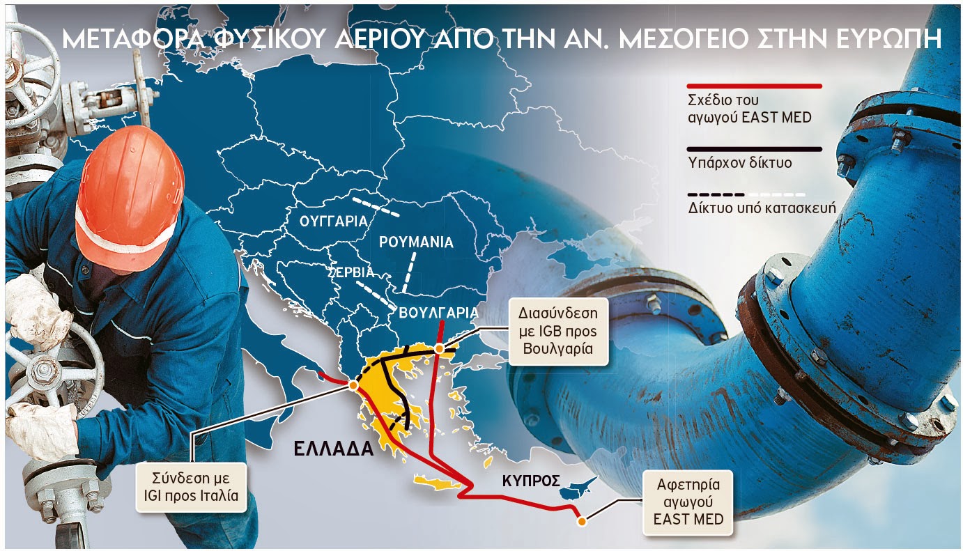 Ξαφνικό μπλόκο των Ισραηλινών στον αγωγό φυσικού αερίου