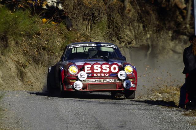 Rally MonteCarlo 1982 Guy Fr quelin Porsche 911 Sc