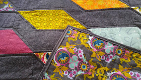 Rockslide quilt pattern by Slice of Pi Quilts